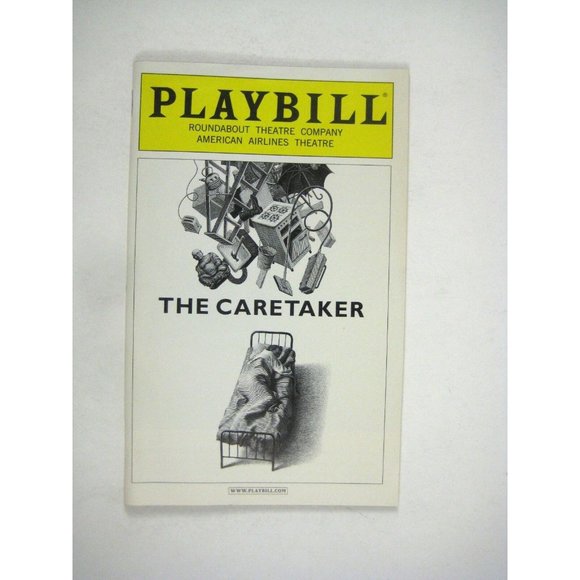 The Caretaker Playbill 2003 Roundabout Theatre Patrick Stewart Aiden Gillen - Picture 1 of 7